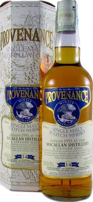 Macallan 1991 McG McGibbon's Provenance Two Refill Hogsheads DMG 2534 46% 700ml