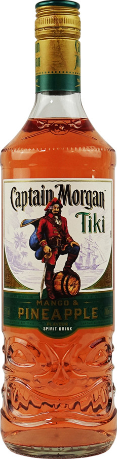 Captain Morgan Tiki Mango & Pineapple Rum 25% 700ml - Spirit Radar