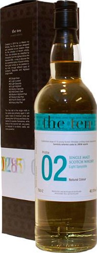 Aultmore 2005 SV The Ten Profile 02 for LMDW 40.1% 700ml