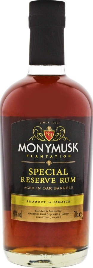 National Rums of Jamaica Monymusk Special Reserve 40% 700ml