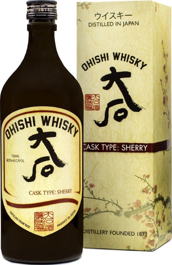 Ohishi Whisky Sherry Cask 40.8% 750ml
