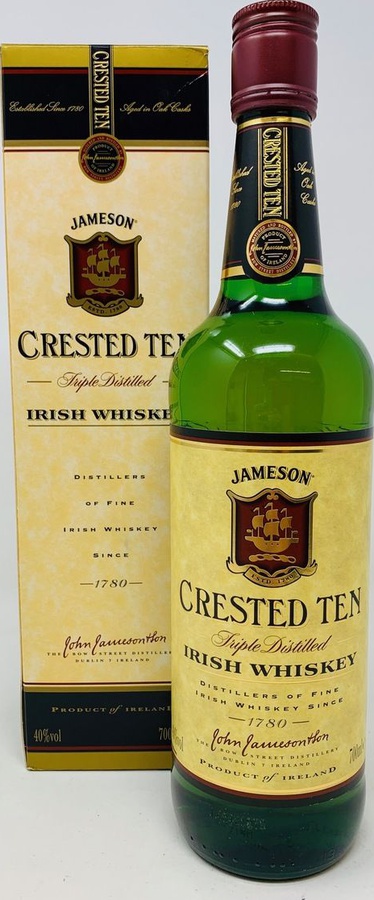 Jameson Crested Ten Triple Distilled 40% 700ml