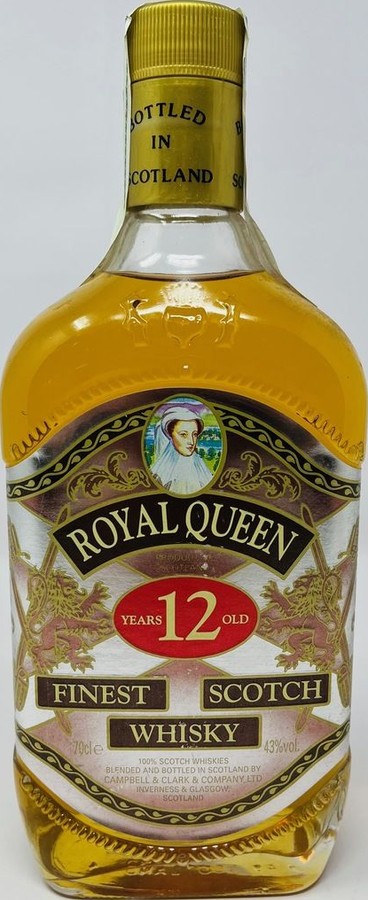 Royal Queen 12yo C&C Finest Scotch Whisky 43% 700ml