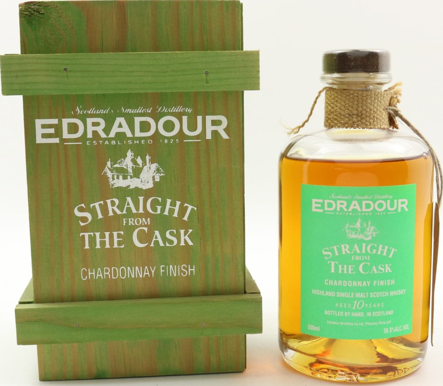 Edradour 1993 Straight From The Cask Chardonnay Finish 10yo 04/12/2 56.8% 500ml