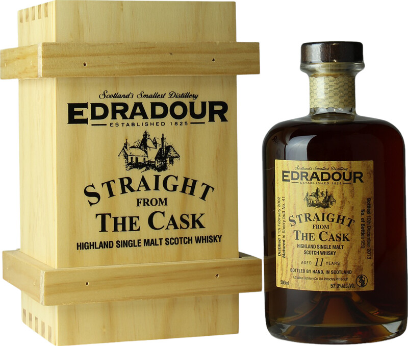 Edradour 2002 Straight From The Cask Sherry Cask Matured 11yo #41 57% 500ml