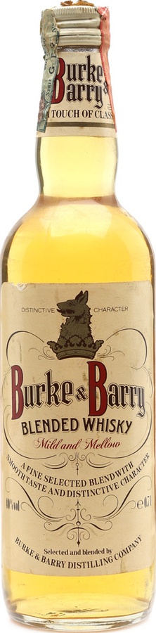 Burke & Barry Blended Whisky 40% 700ml