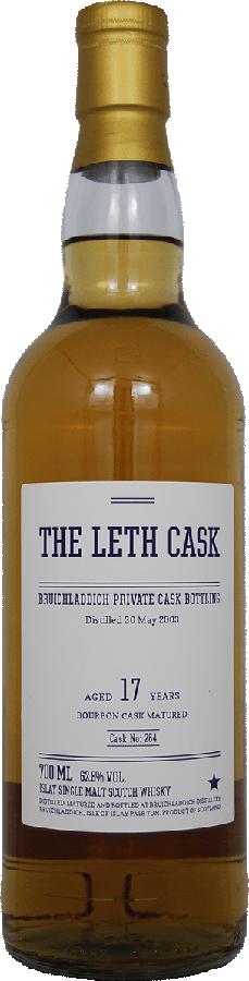Bruichladdich 2003 The Leth Cask Bourbon HHD #264 62.8% 700ml