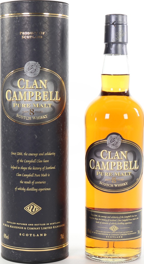 Clan Campbell 8yo Pure Malt 40% 700ml