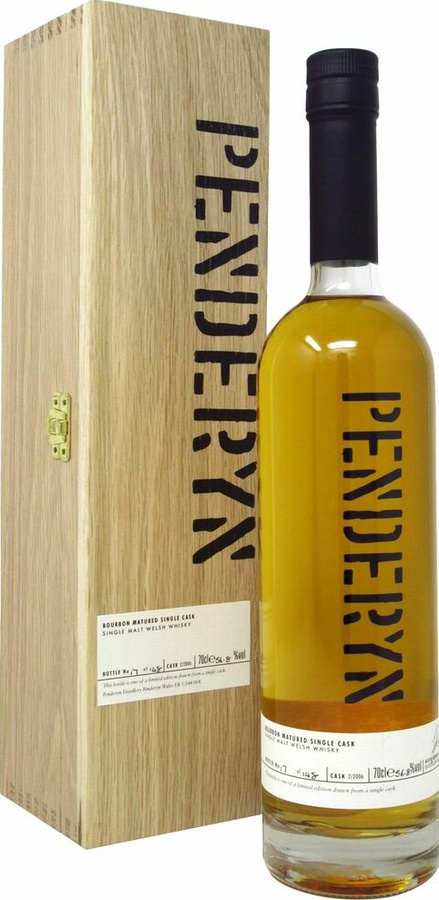 Penderyn Bourbon Matured Single Cask B227 63.2% 700ml