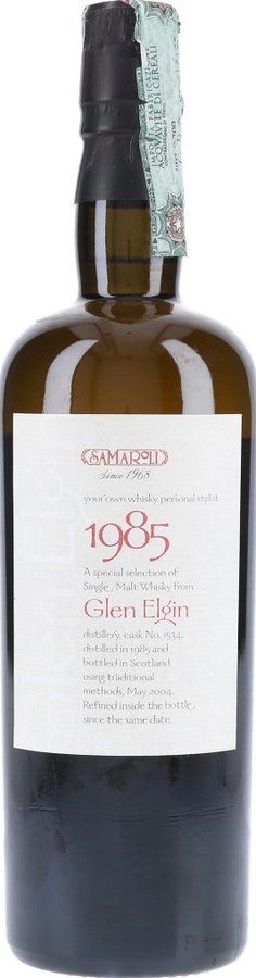 Glen Elgin 1985 Sa #1534 45% 700ml