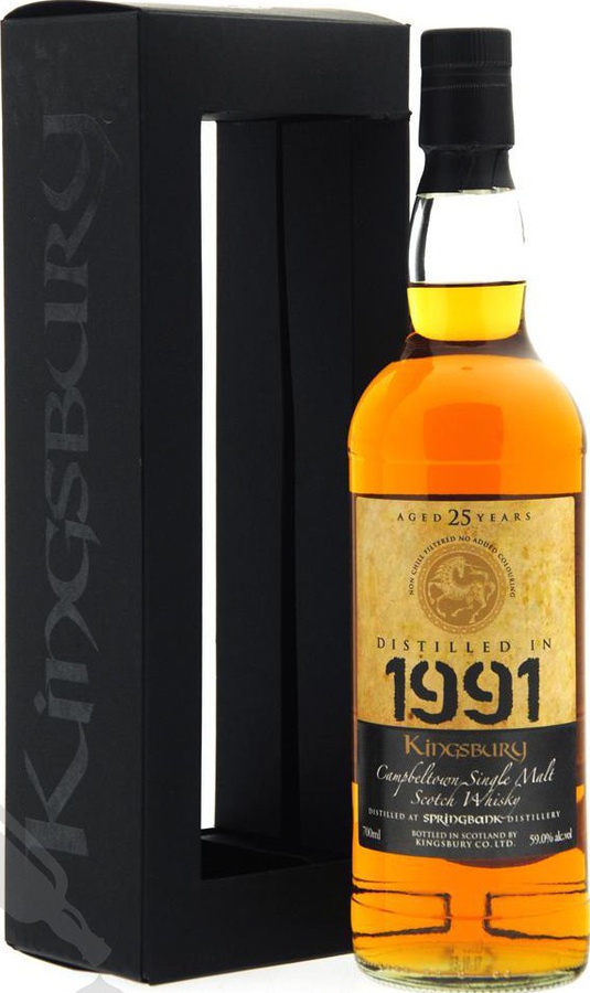 Springbank 1991 Kb Cognac Cask #314 59% 700ml