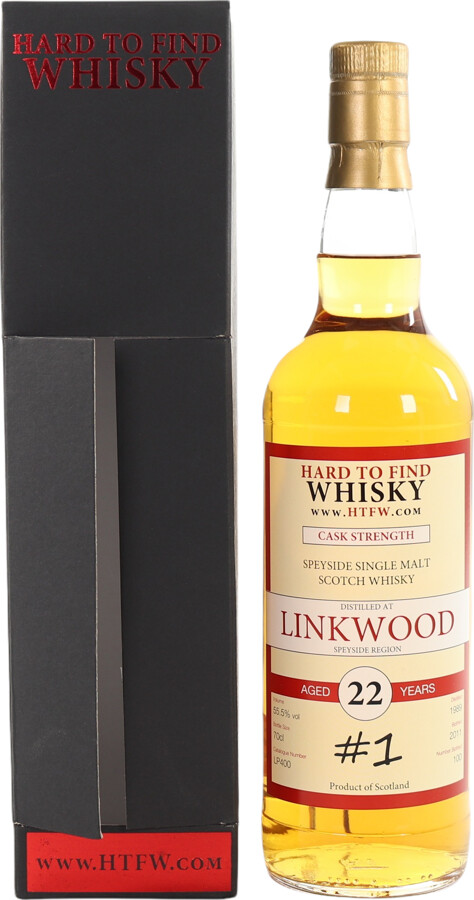 Linkwood 1989 HtF Edition #1 22yo Bourbon Cask 55.5% 700ml