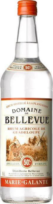 Bellevue Rhum Blanc Agricole de la Guadeloupe 50% 1000ml