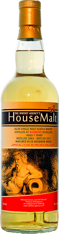 Bowmore 2002 TWA House Malt Ex-Bourbon Wood for Belgium 46% 700ml