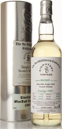 Macduff 1997 SV The Un-Chillfiltered Collection 4066 + 4067 46% 700ml