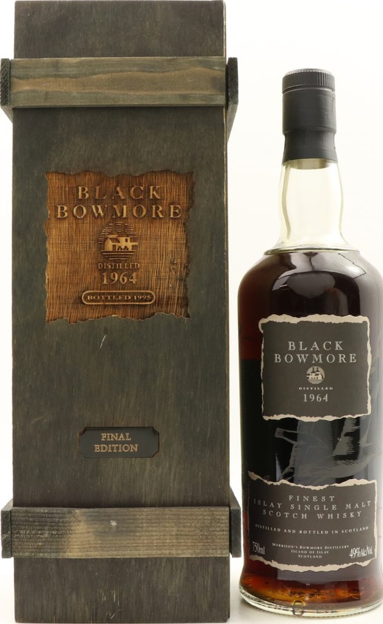 Bowmore 1964 Black Final Edition Sherry butt 49% 750ml