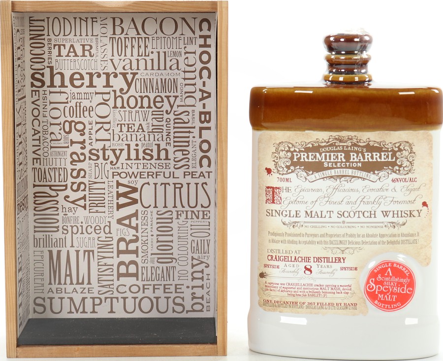 Craigellachie 8yo DL Premier Barrel Selection 46% 700ml