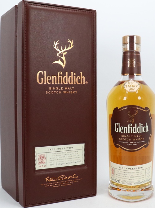 Glenfiddich 1992 Rare Collection 1st Fill Ex-Bourbon Cask #8387 Whisky Shop Exclusive 56.3% 700ml