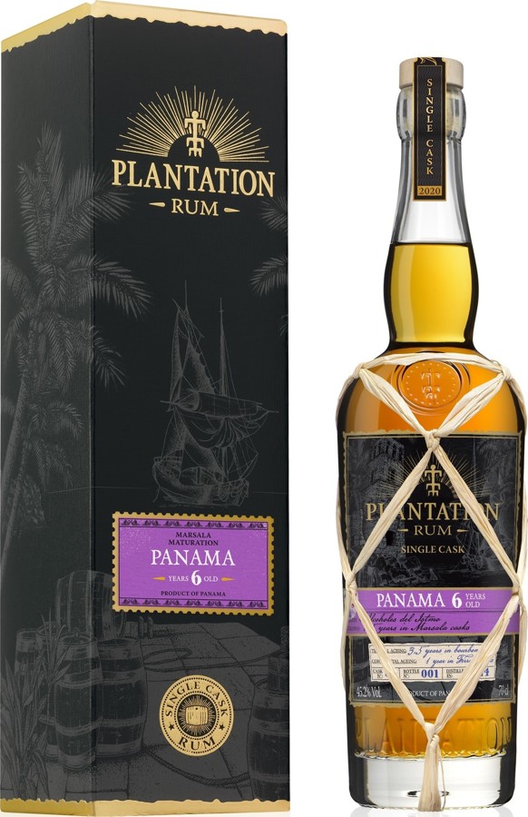 Plantation 2014 Panama Single Cask 6yo 45.2% 700ml