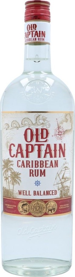 Old Captain Extra Dry Caribbean White 37.5% 1000ml