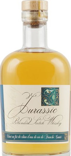 Jurassic Blended Scotch Whisky Eleve en fut de chene D'eau de vie Franche Comte 40% 700ml