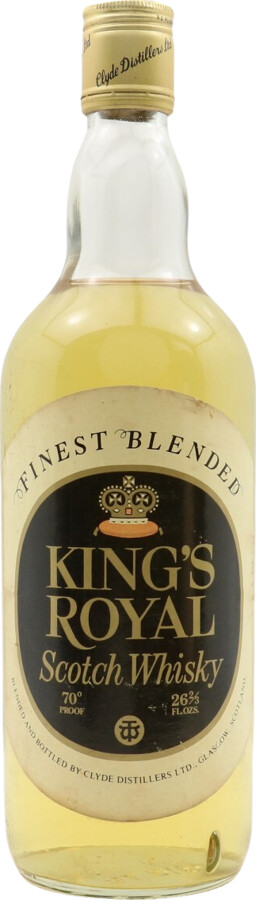 King's Royal Scotch Whisky 43% 750ml