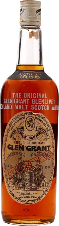 Glen Grant 1958 Over 10yo 45% 750ml