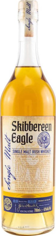 Skibbereen Eagle 12yo Single Malt Irish Whisky First Fill Bourbon 43% 700ml