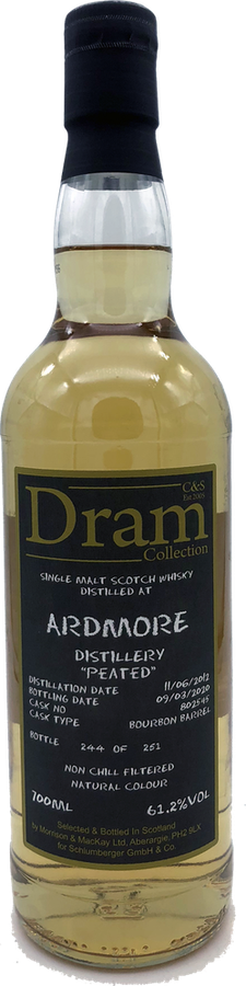 Ardmore 2012 C&S Dram Collection Bourbon #802545 61.2% 700ml