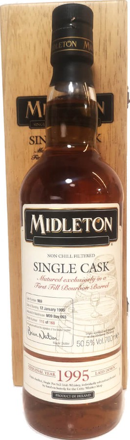 Midleton 1995 Single Cask First Fill Bourbon #1046 52.7% 700ml