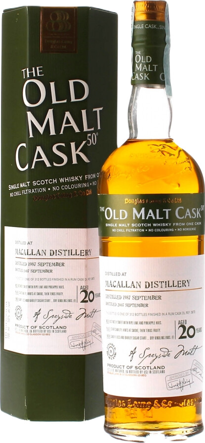 Macallan 1987 DL Old Malt Cask 50% 700ml