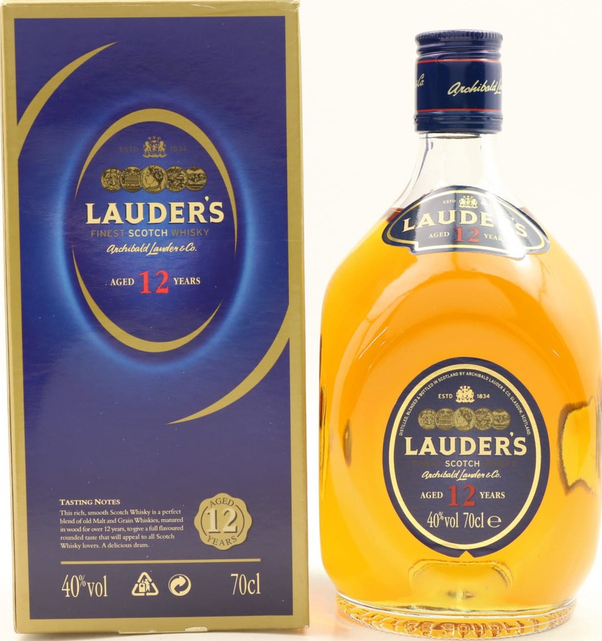 Lauder's 12yo Blended Scotch Whisky 40% 700ml