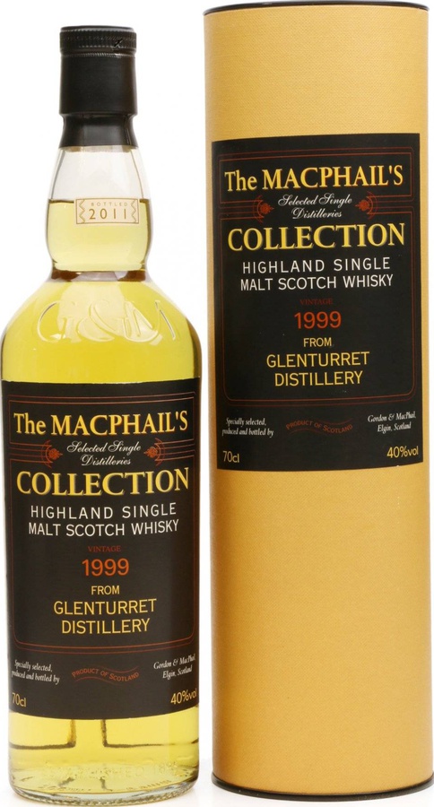 Glenturret 1999 GM The MacPhail's Collection Refill Sherry Hogshead 40% 700ml