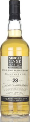 Bunnahabhain 1988 JWC Single Cask Nation Refill Sherry Hogshead #7403 51.3% 750ml