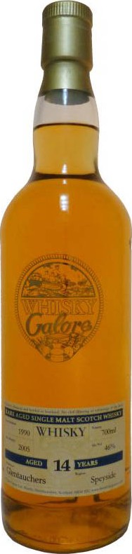 Glentauchers 1990 DT Whisky Galore Bourbon Cask 46% 700ml