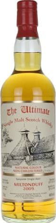 Miltonduff 2009 vW The Ultimate 1st Fill Bourbon Barrel #701741 46% 700ml