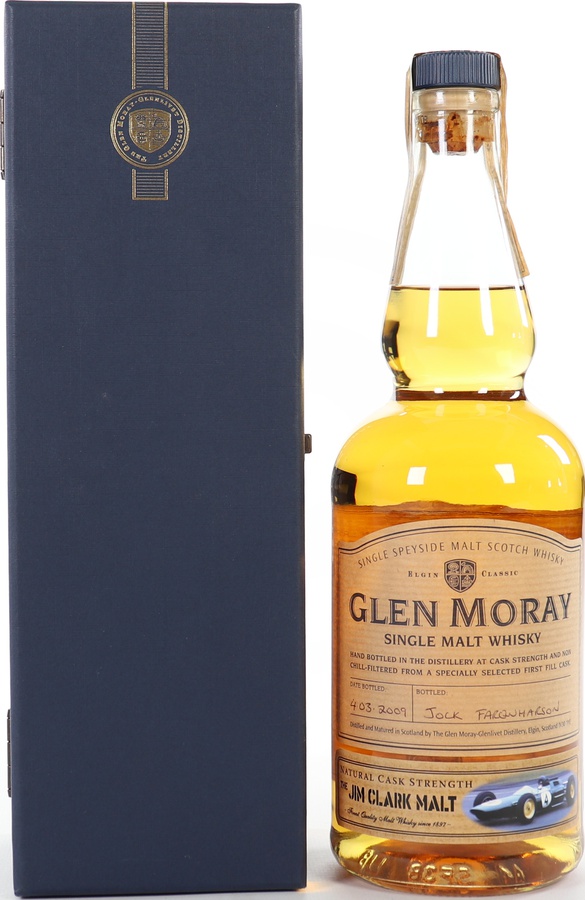 Glen Moray 1995 Jim Clark Malt Bourbon Cask #7818 60.7% 700ml