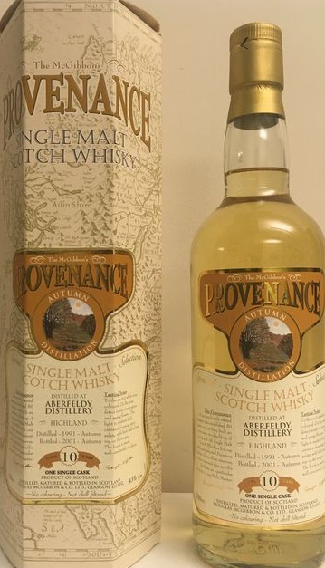 Glen Grant 1991 McG McGibbon's Provenance 10yo 43% 700ml