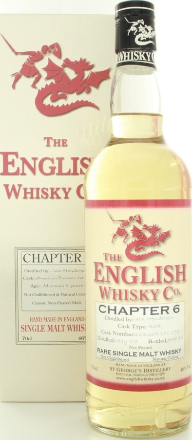 The English Whisky 2007 Chapter 6 Not Peated 094 097 46% 700ml