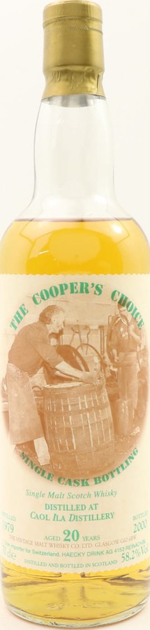 Caol Ila 1979 VM The Cooper's Choice Haecky Drink AG Reinachel 58.2% 700ml