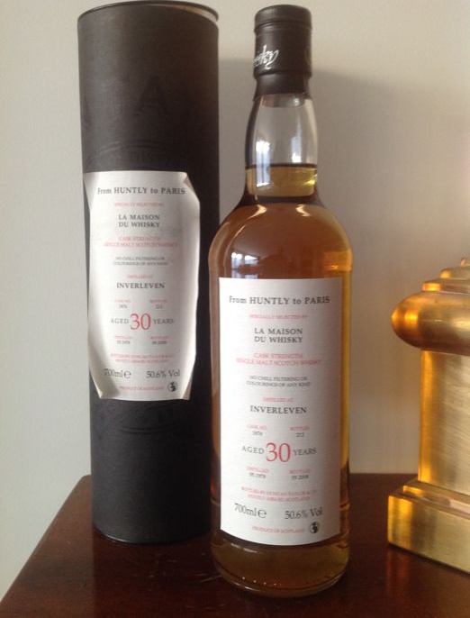 Inverleven 1978 DT From Huntly to Paris #1876 LMDW 50.6% 700ml