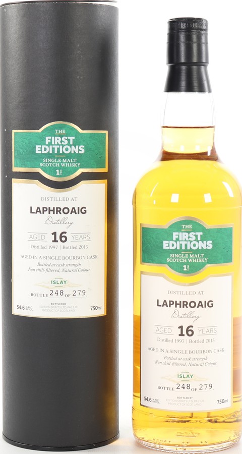 Laphroaig 1997 ED The 1st Editions Bourbon Cask 54.6% 750ml