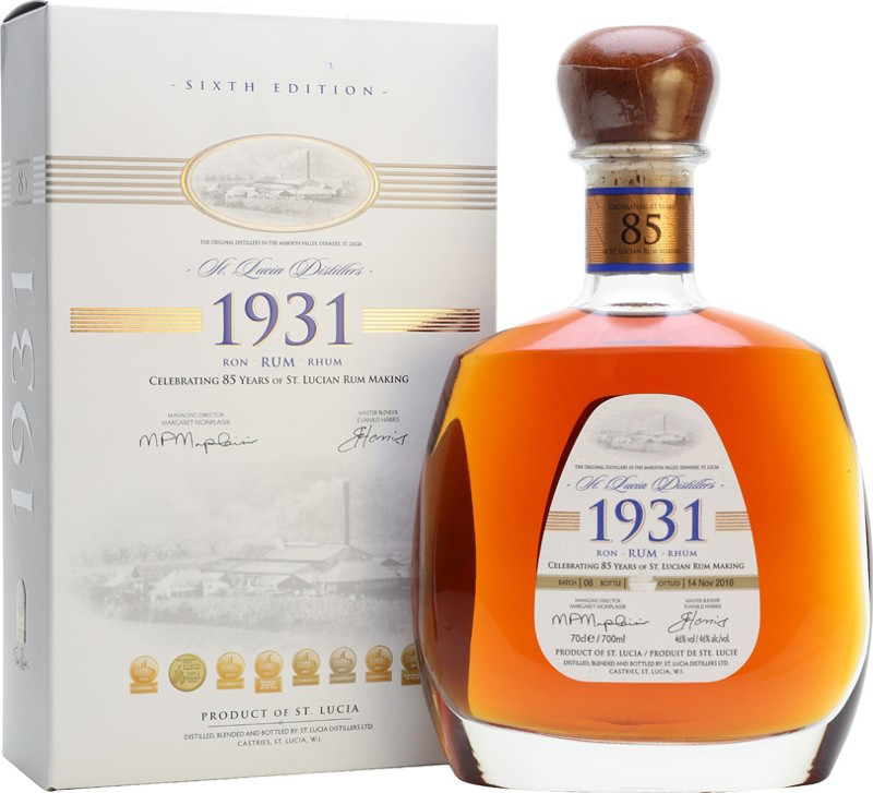 Saint Lucia 1931 Batch #6 46% 700ml