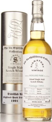 Highland Park 1991 SV The Un-Chillfiltered Collection Sherry Butt #15136 46% 700ml