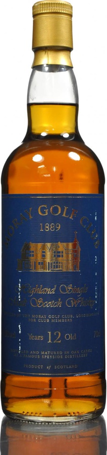 Macallan 12yo MGC Oak Casks Moray Golf Club Members 40% 700ml