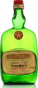 Gold Star Rare Old Whisky Pilla S.P.A. Bologna Italy 43% 750ml