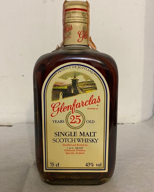Glenfarclas 25yo Single Malt Scotch Whisky 43% 750ml
