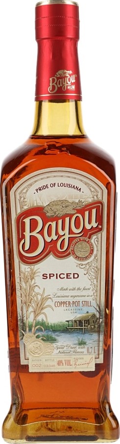 Bayou Spiced 40% 700ml