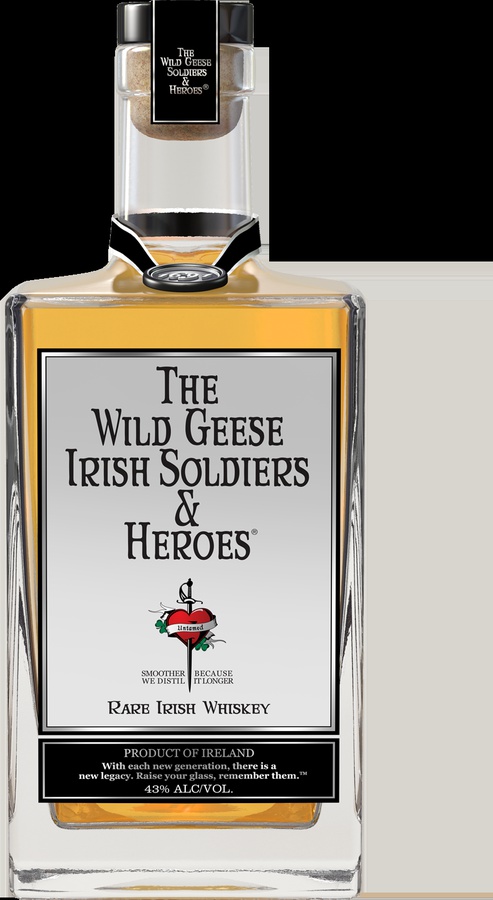 The Wild Geese Irish Soldiers & Heroes Rare Irish Whisky 43% 750ml