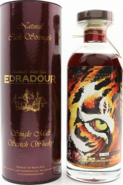 Edradour 2004 Lightning Tiger's Set Cask #421 Tiger's Tasting Club Oloroso Sherry 57.1% 700ml